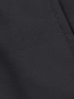 Cotton Straight-Leg Pants