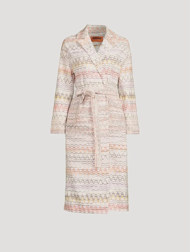 Belted Knit Duster Coat