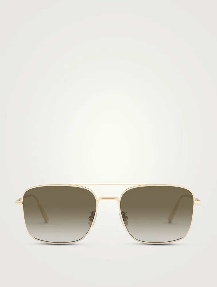 DiorBlackSuit N1F Square Aviator Sunglasses