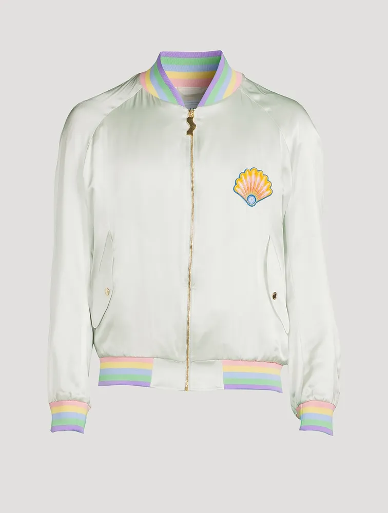 Casa Shell Silk Souvenir Jacket