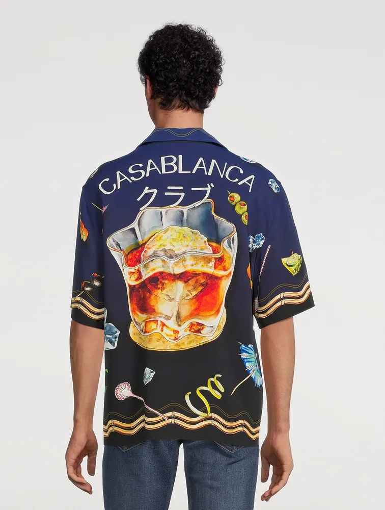 Casa Club Silk Cuban Shirt