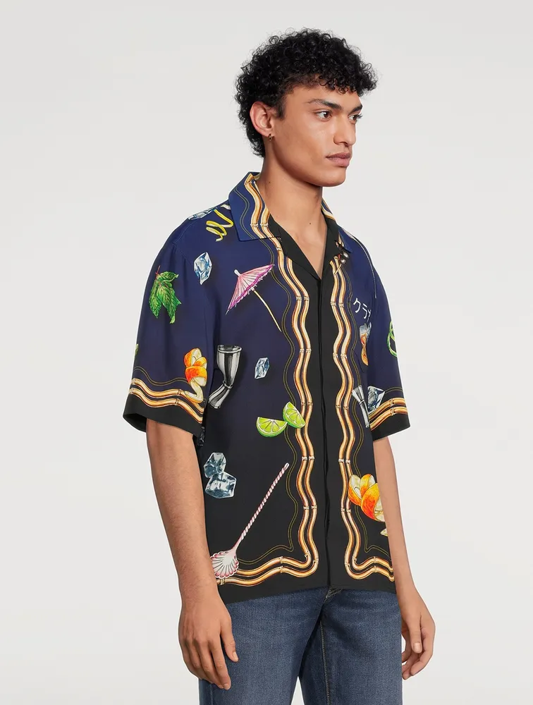 Casa Club Silk Cuban Shirt