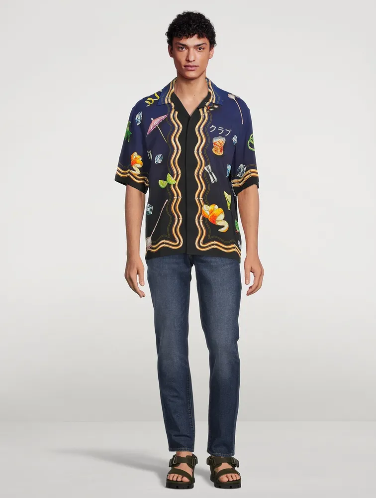 Casa Club Silk Cuban Shirt