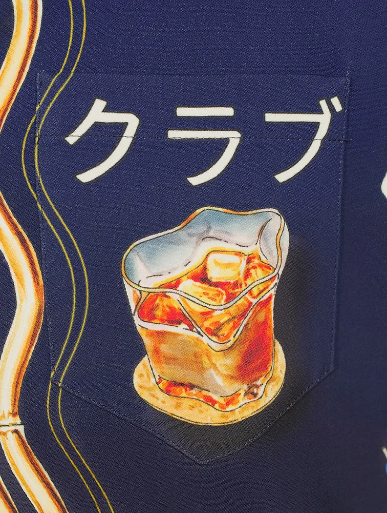 Casa Club Silk Cuban Shirt