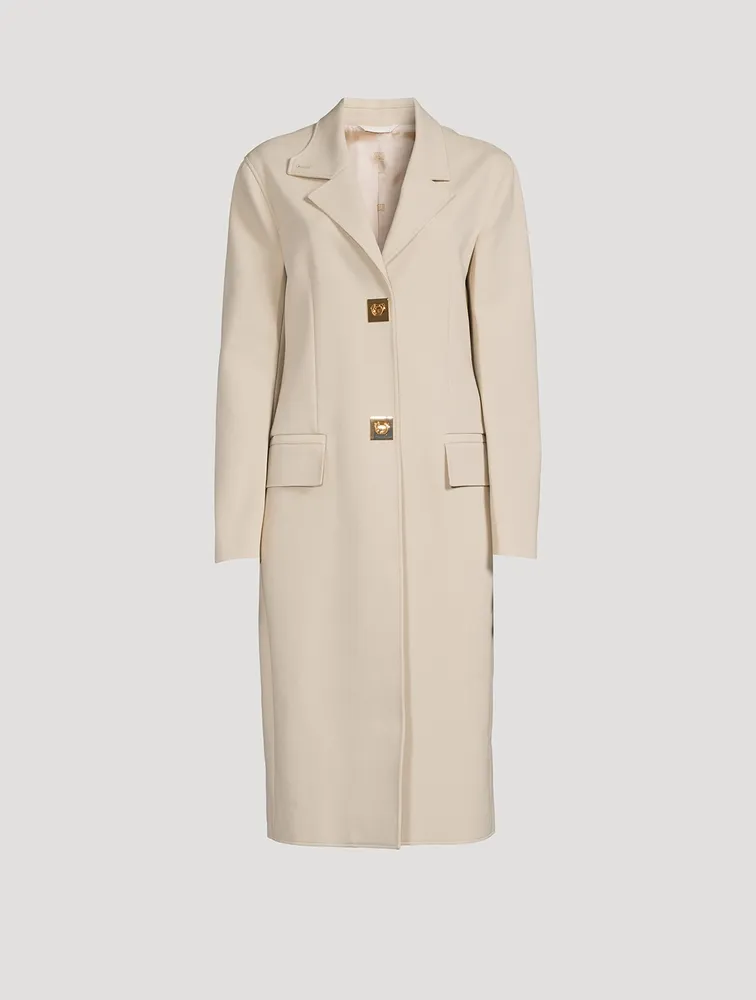 Deconstructed Coat with G-Lock Buckles