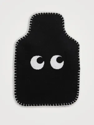 Eyes Wool Hot Water Bottle Holder