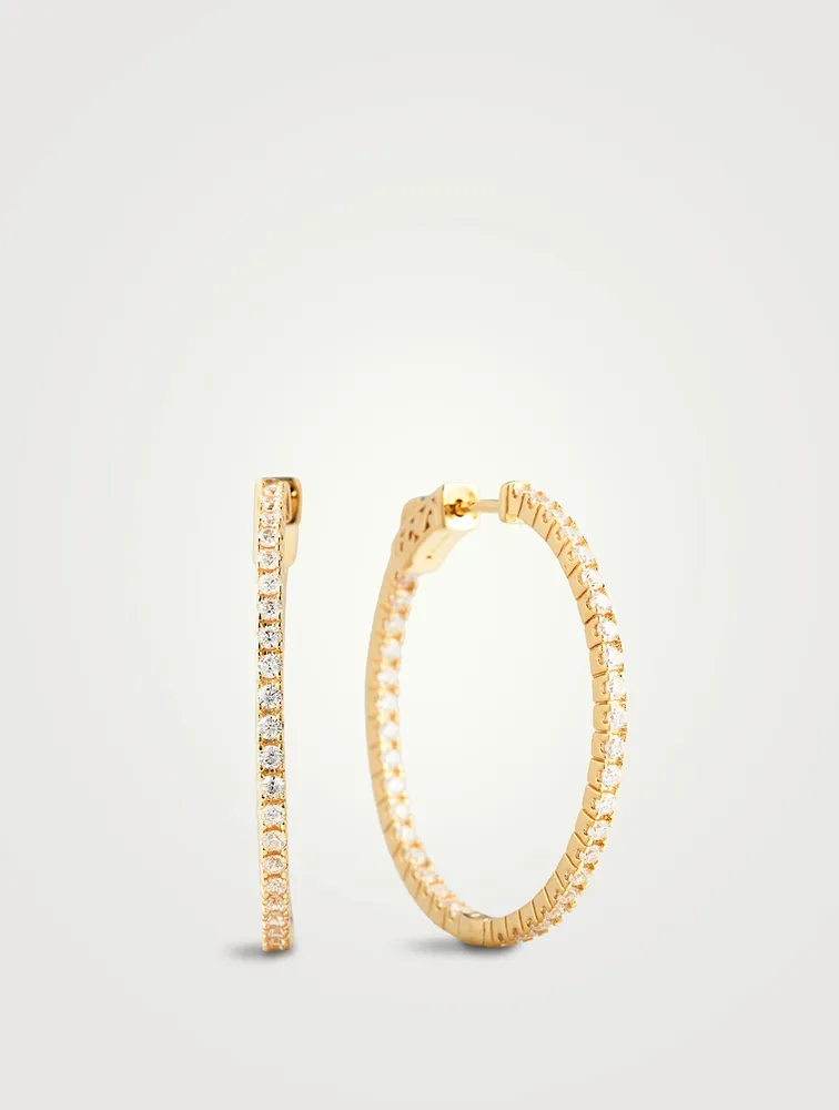 Medium Amaia 18K Gold Vermeil Hoop Earrings