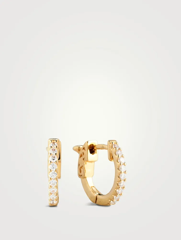 Baby 18K Gold Vermeil Hoop Earrings