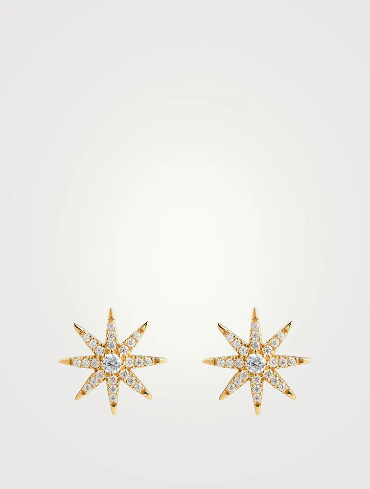 Vega 18K Gold Vermeil Stud Earrings