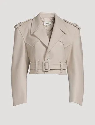 Belted Moto Jacket