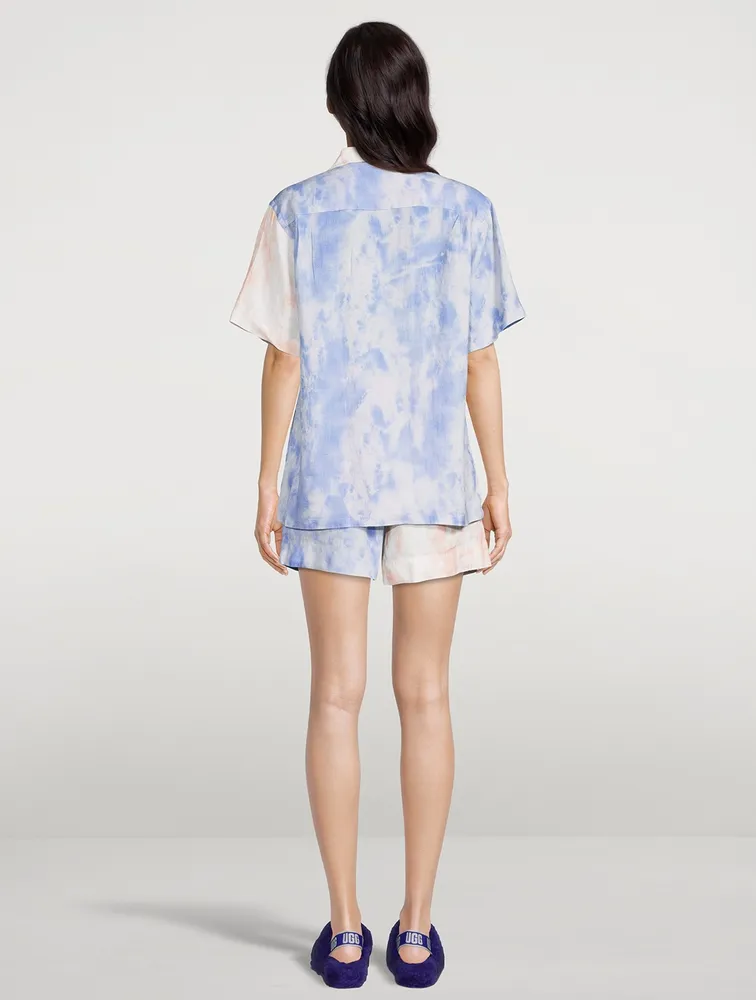Cuban Linen Lounge Set Summer Dusk