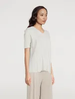 Mellow Pleats Top