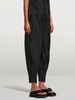 Herringbone Pleats Pants