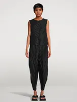 Herringbone Pleats Pants