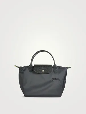 Small Le Pliage Green Top Handle Bag