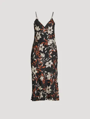 Mallory Slip Dress Floral Print
