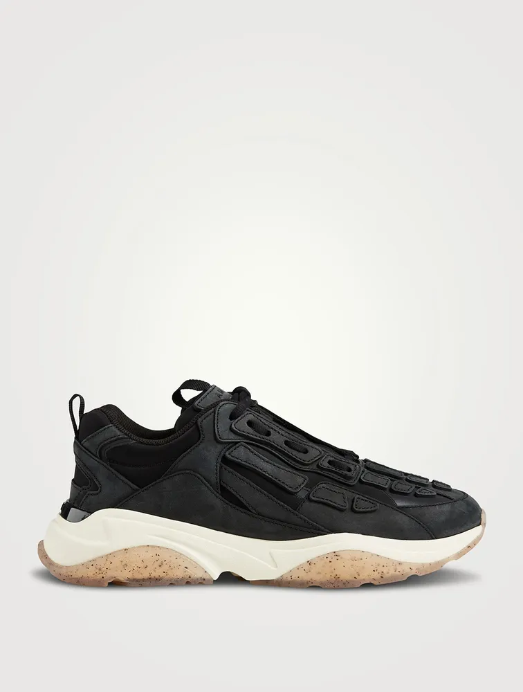 Bone Leather Runner Sneakers
