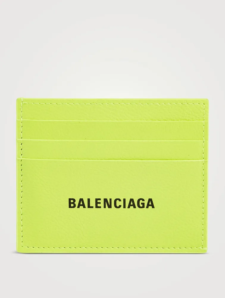 Leather Card Holder With Logo