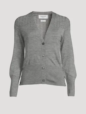Fine Merino Wool Cardigan