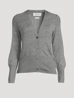 Fine Merino Wool Cardigan
