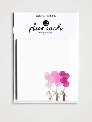 Hot Air Hands Place Card Set