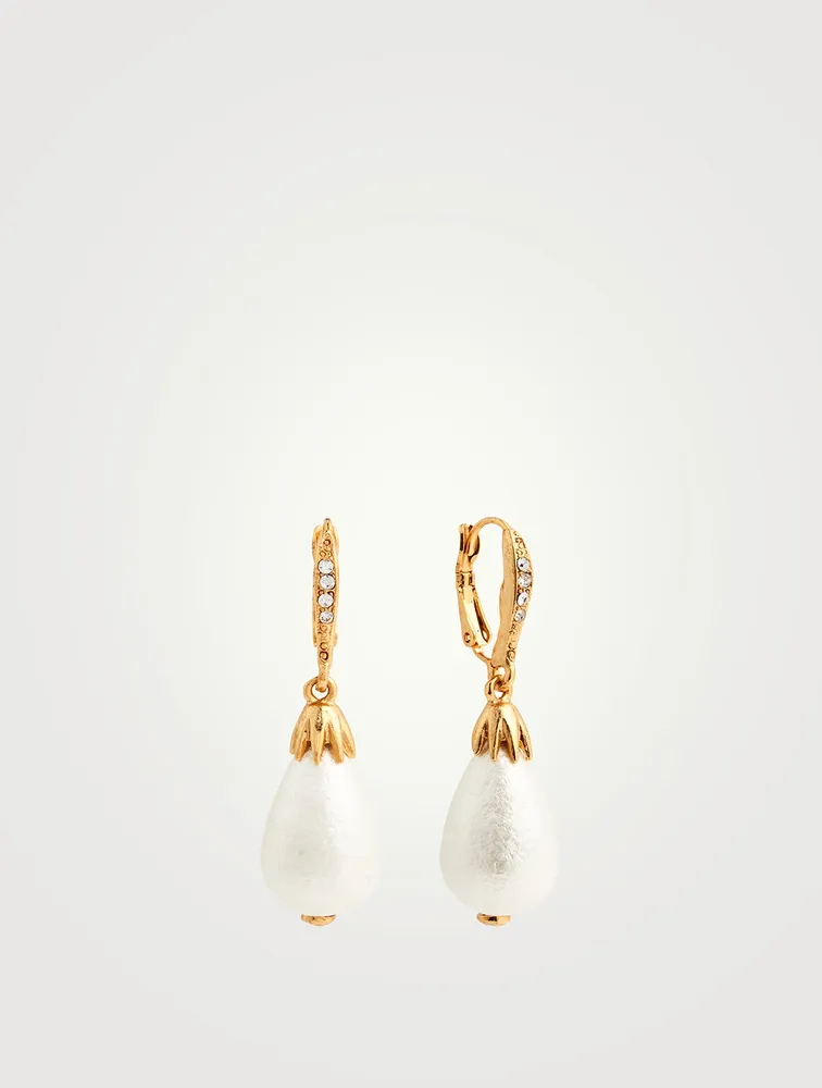 Small Classic Pearl Drop Earrings