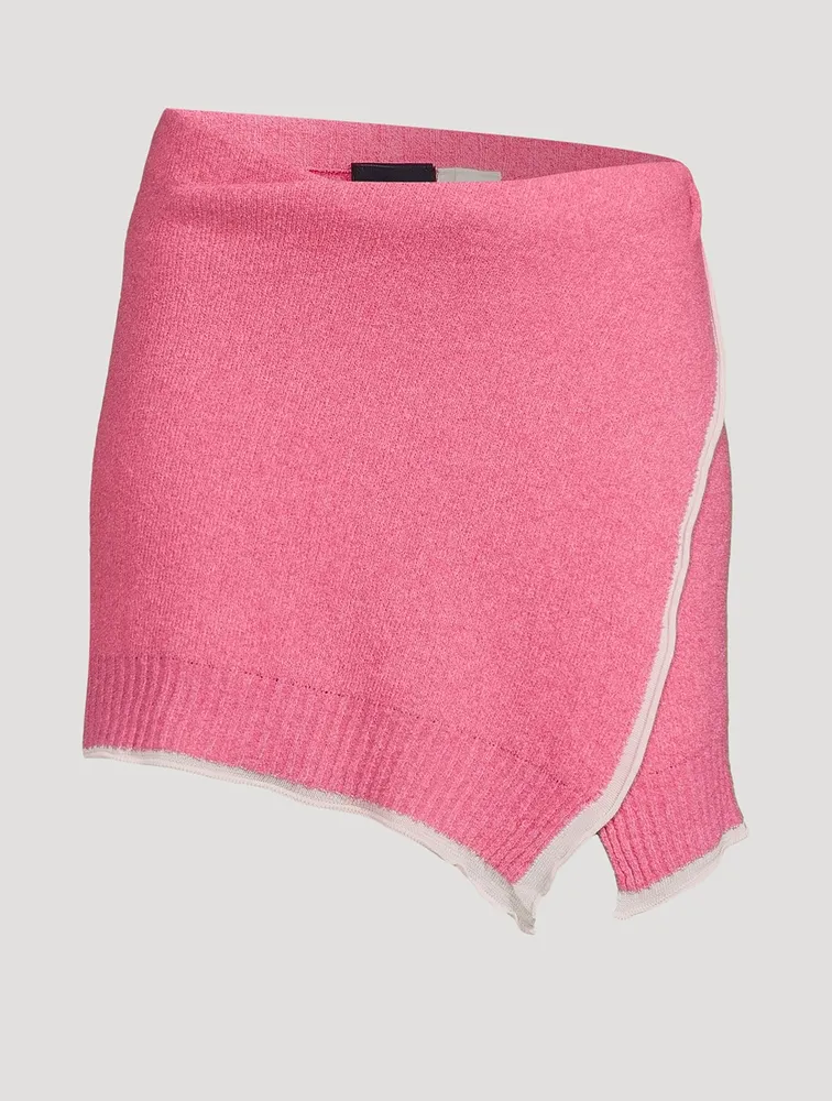 La Jupe Bagnu Towel Mini Skirt