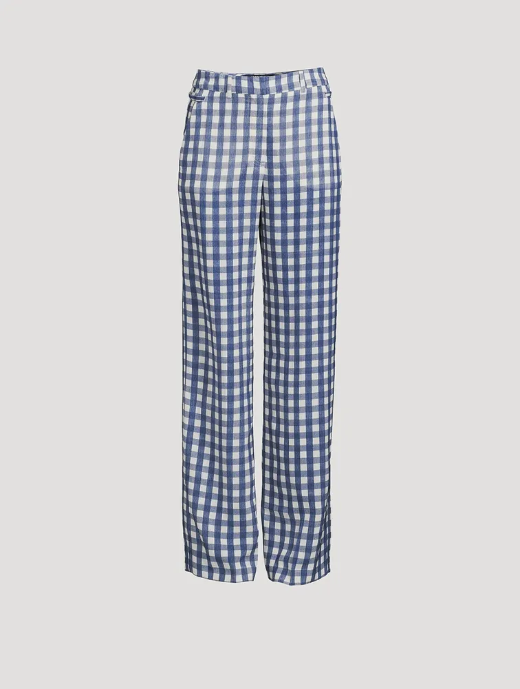 Le Pantalon Marino Shorts Check Print