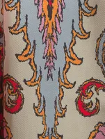 Tulay A-Line Midi Skirt Ladeo Print