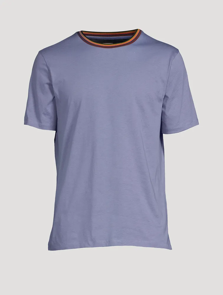 Artist Stripe Collar T-Shirt