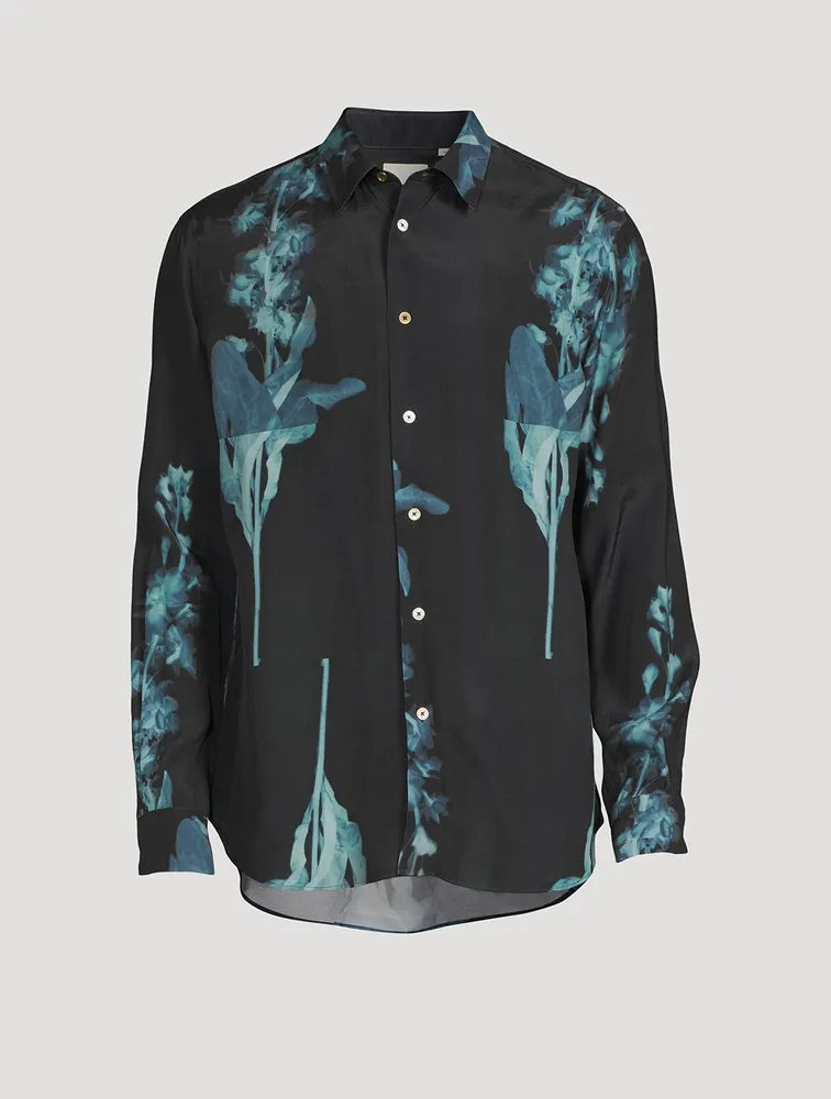 Tailored Shirt Stem Print