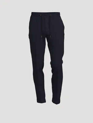 Wool Stretch Seersucker Pants