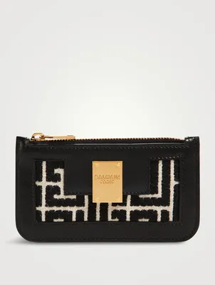 1945 Monogram Jacquard Card Case