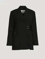 Melange Suiting Blazer