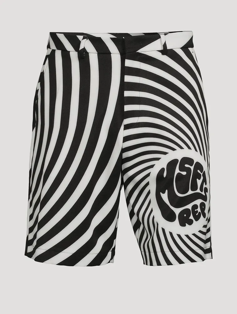 Shorts Spiral Print