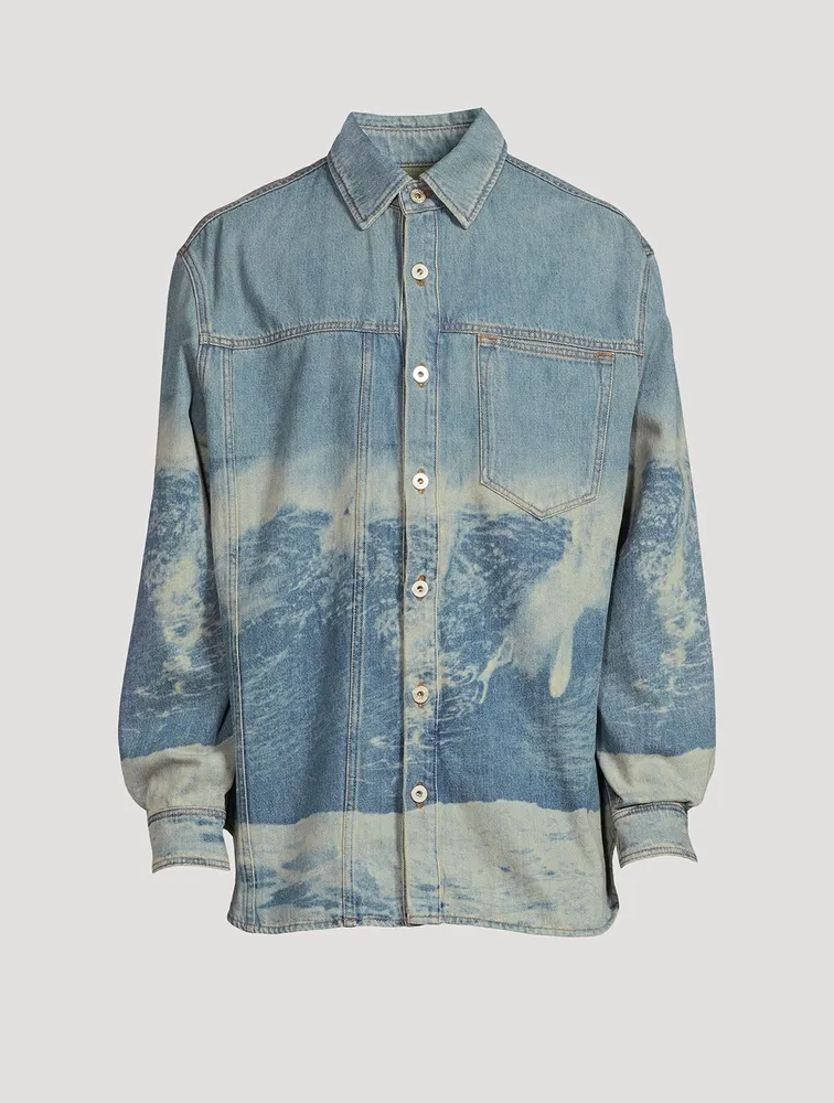 Paula's Ibiza Overshirt Surf Print