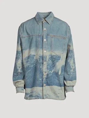 Paula's Ibiza Overshirt Surf Print