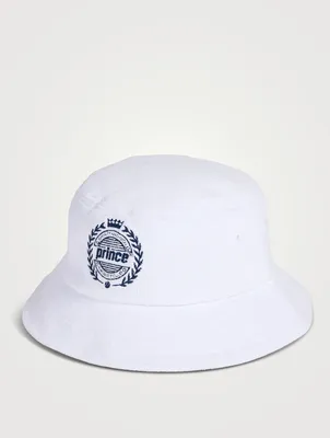 Sporty & Rich x Prince Crest Terry Bucket Hat