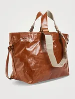 Large Wardy Leather Tote Bag