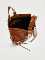 Large Wardy Leather Tote Bag