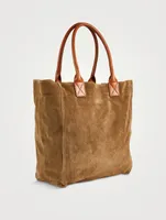 Large Yenky Suede Tote Bag
