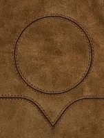 Large Yenky Suede Tote Bag
