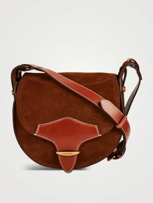 Botsy Suede Saddle Bag