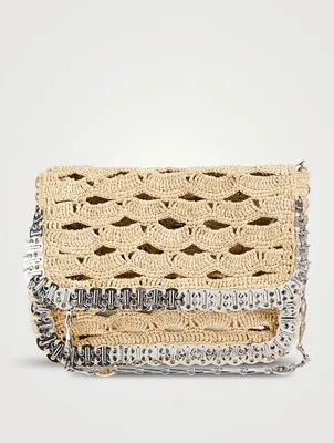Large Raffia Shoulder Bag