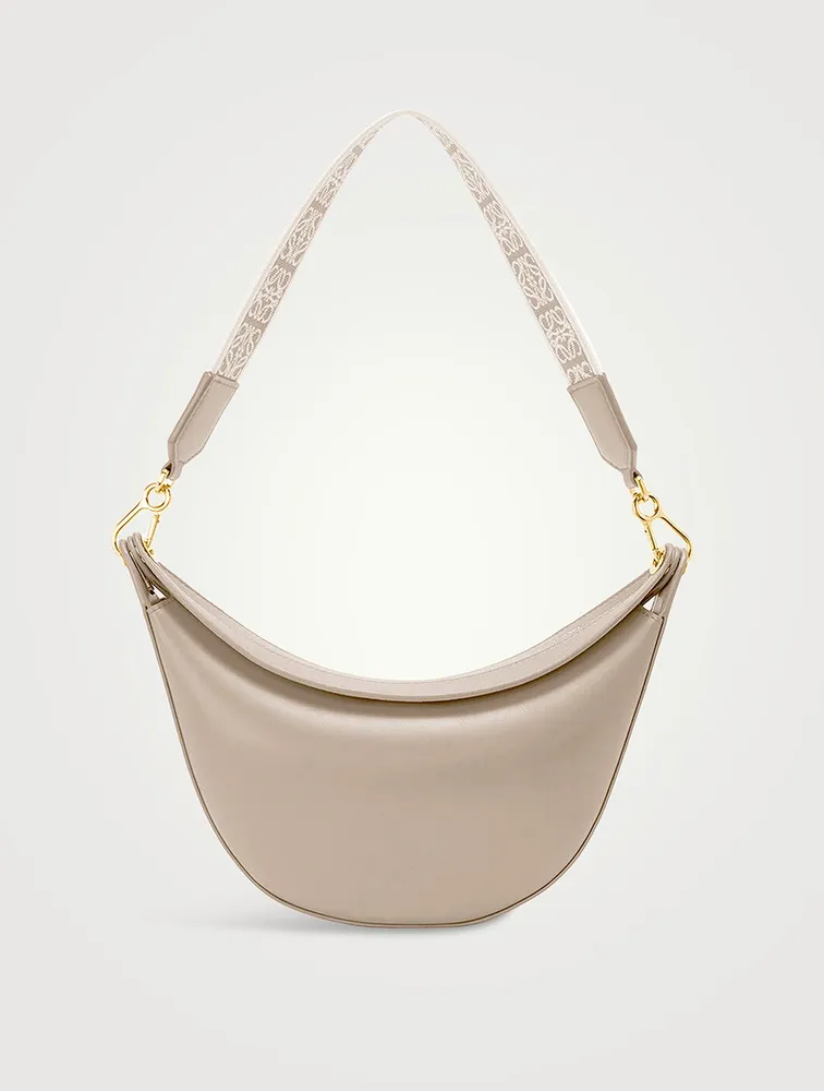 Small Luna Leather Shoulder Bag