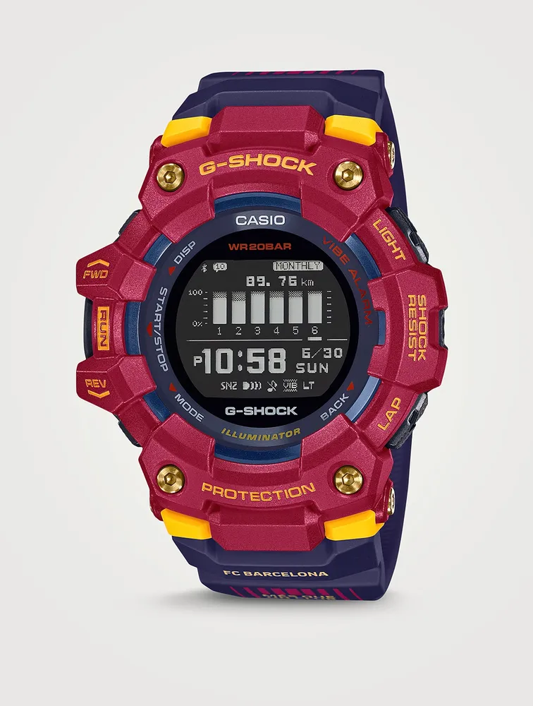 G Shock FC Barcelona Matchday Resin Strap Watch
