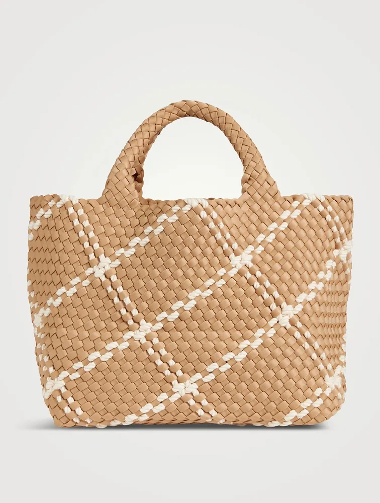 Medium St. Barths Neoprene And Rope Tote Bag