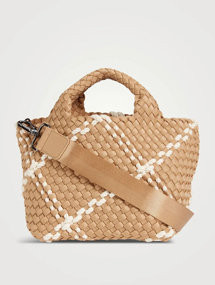 Small St. Barths Neoprene And Rope Tote Bag