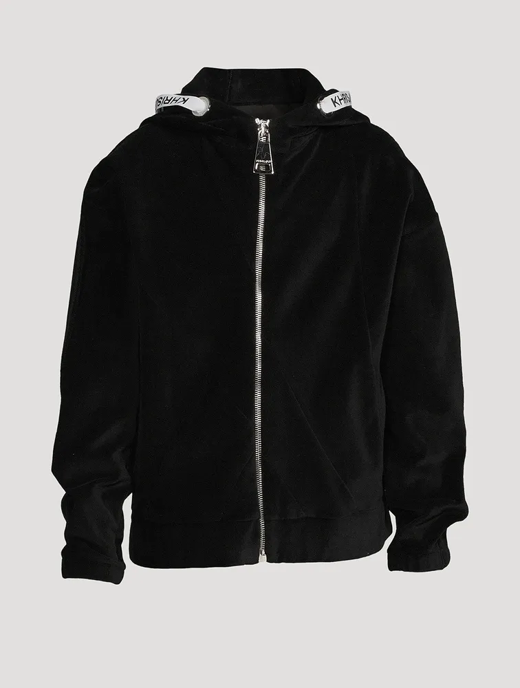 Youth Velour Tracksuit Jacket