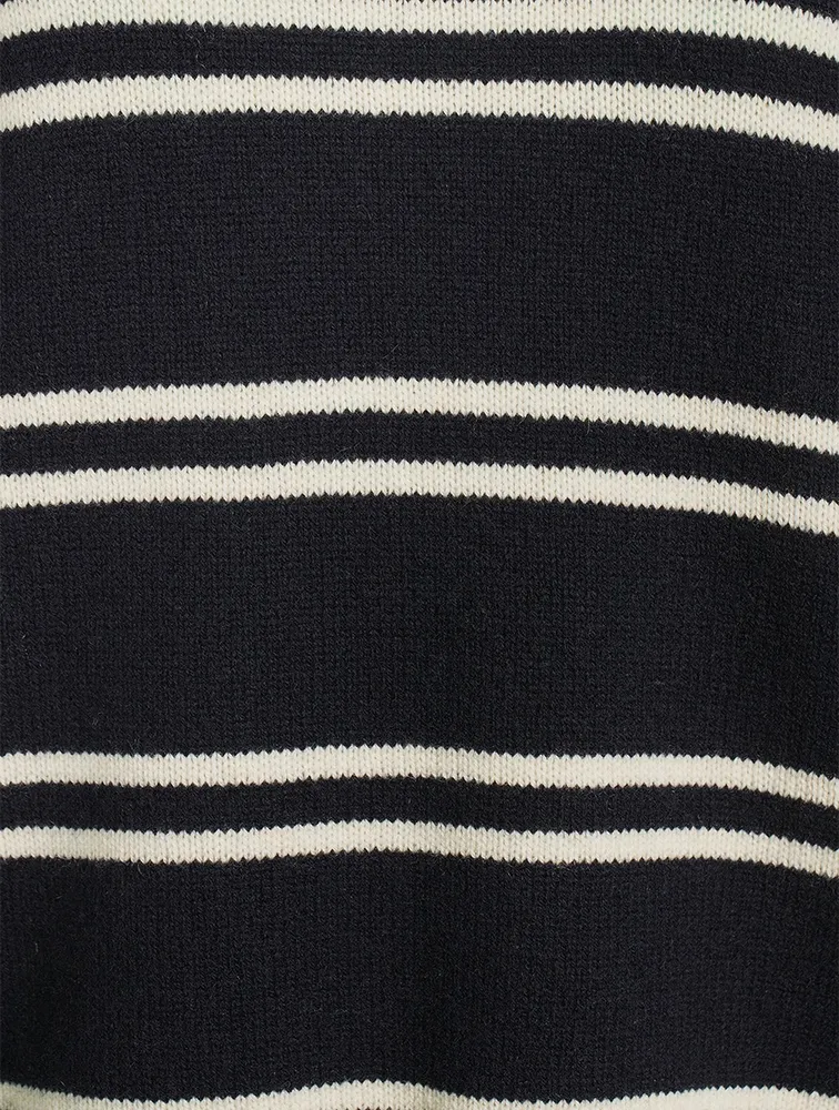 Double Stripe Wool And Cashmere Sweater